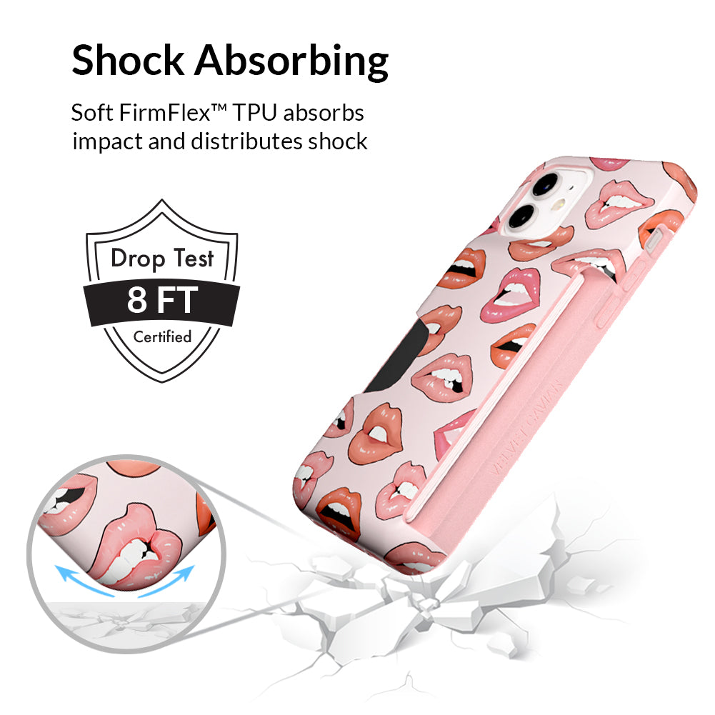 Nude Lips iPhone Wallet Case