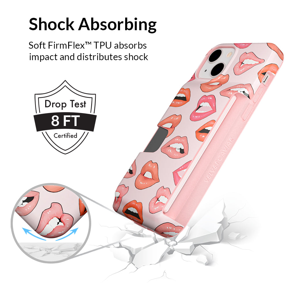 Nude Lips iPhone Wallet Case