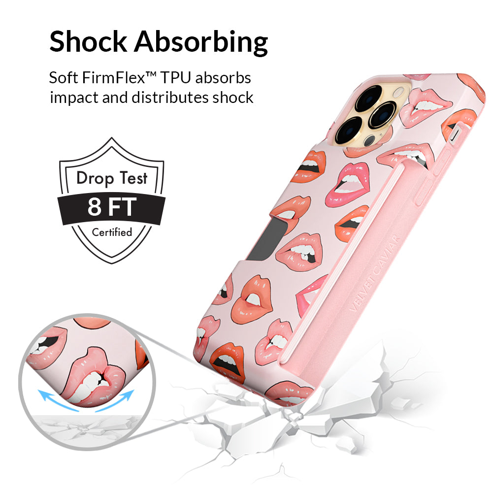 Nude Lips iPhone Wallet Case