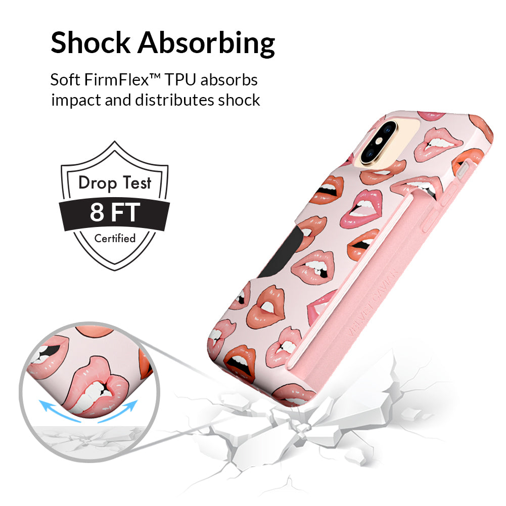 Nude Lips iPhone Wallet Case