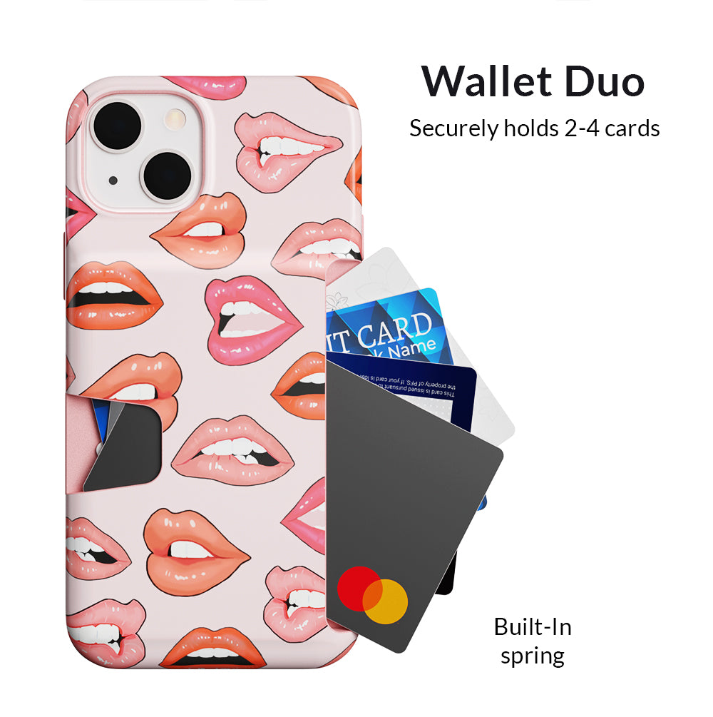 Nude Lips iPhone Wallet Case