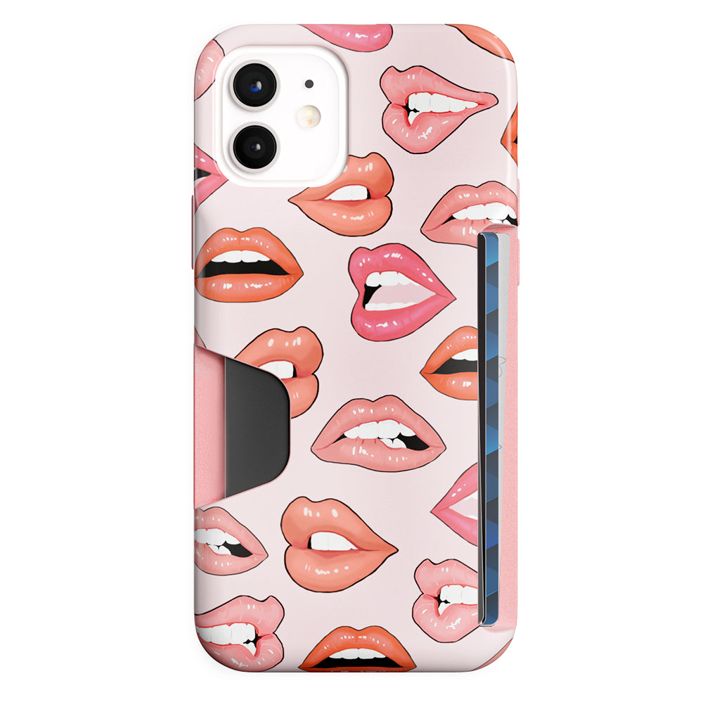 Nude Lips iPhone Wallet Case