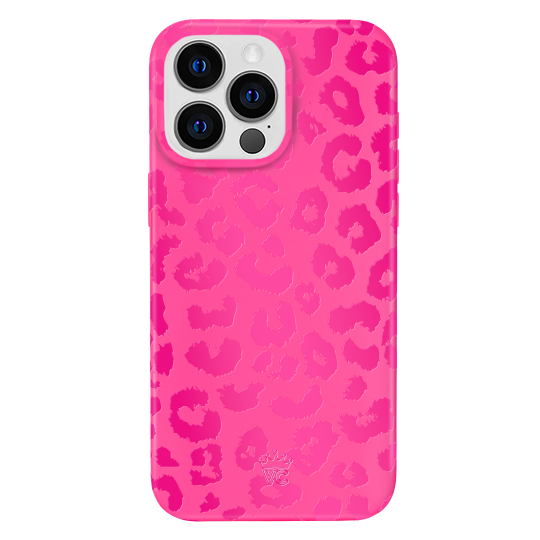 Even Hotter Pink Leopard iPhone Case