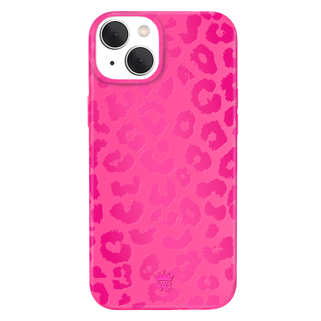 Even Hotter Pink Leopard iPhone Case