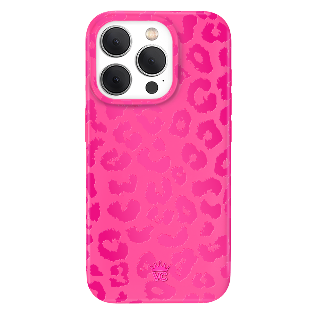 Even Hotter Pink Leopard iPhone Case