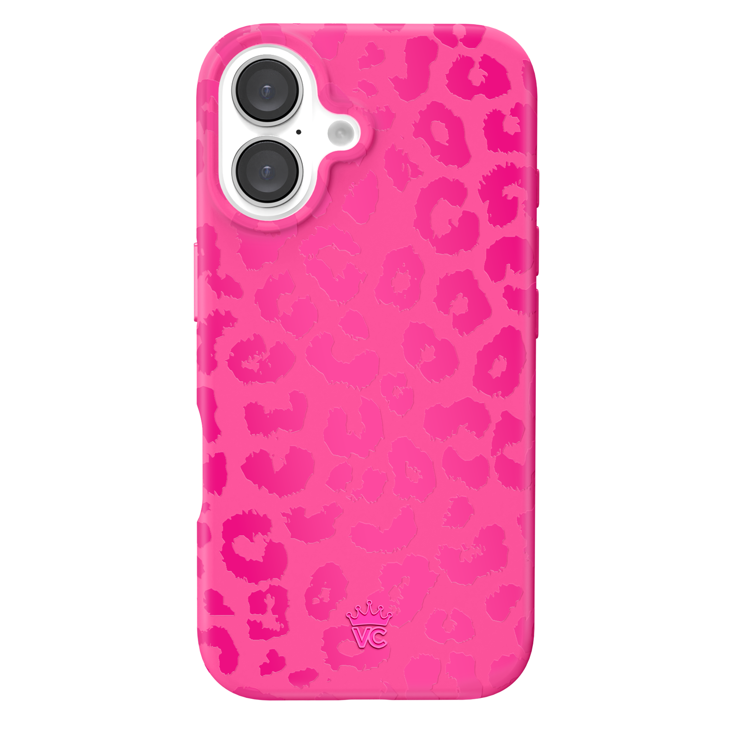 Even Hotter Pink Leopard iPhone Case