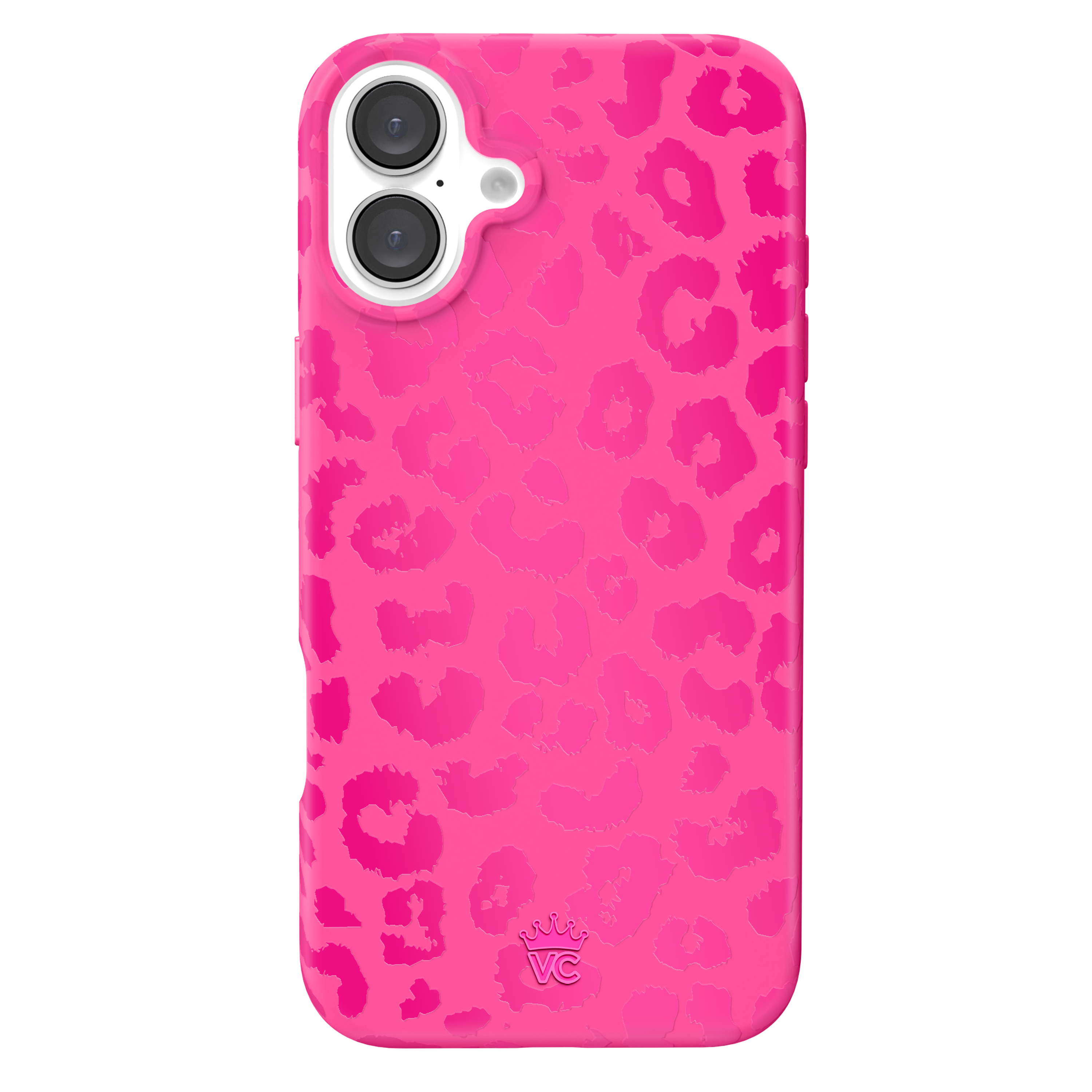 Even Hotter Pink Leopard iPhone Case