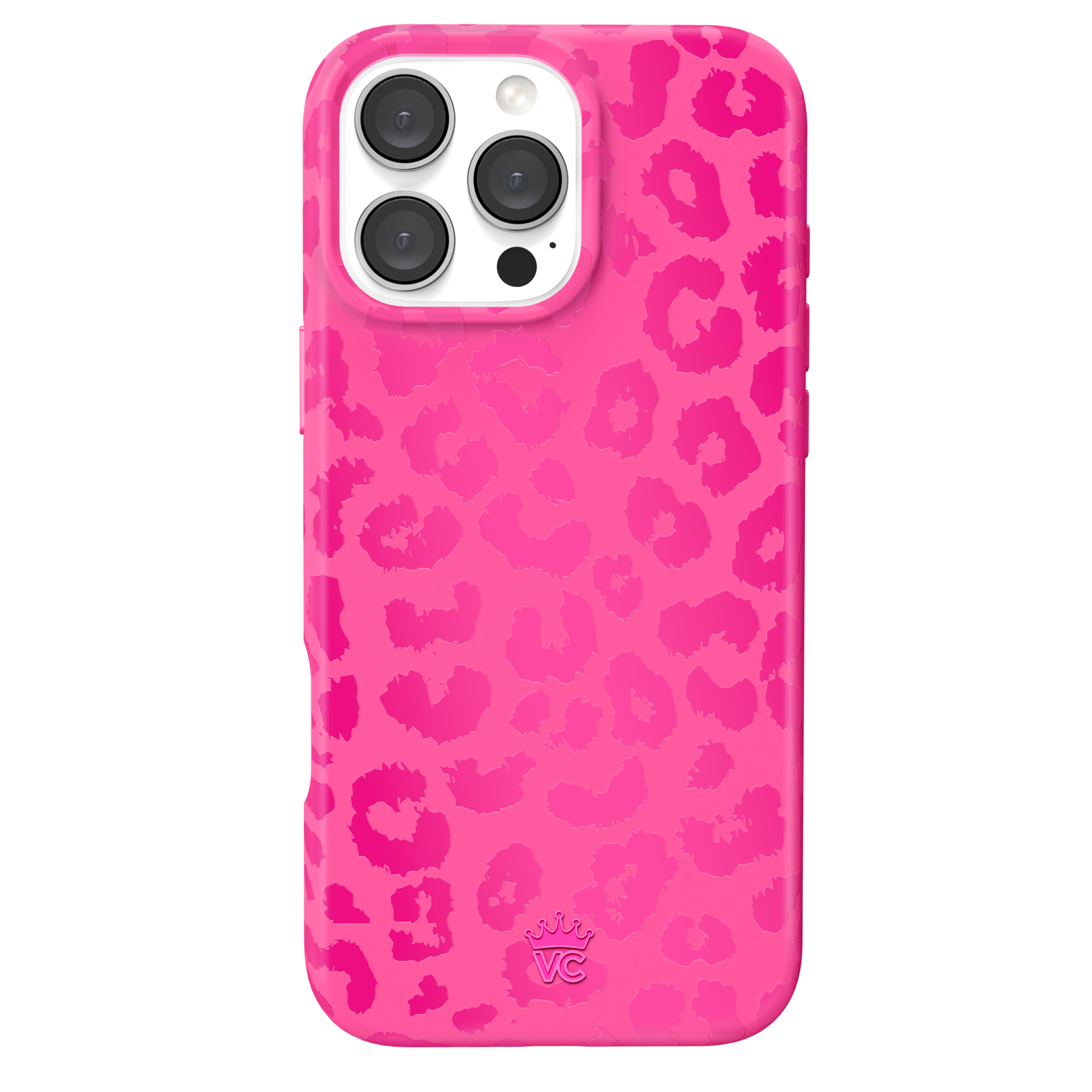 Even Hotter Pink Leopard iPhone Case