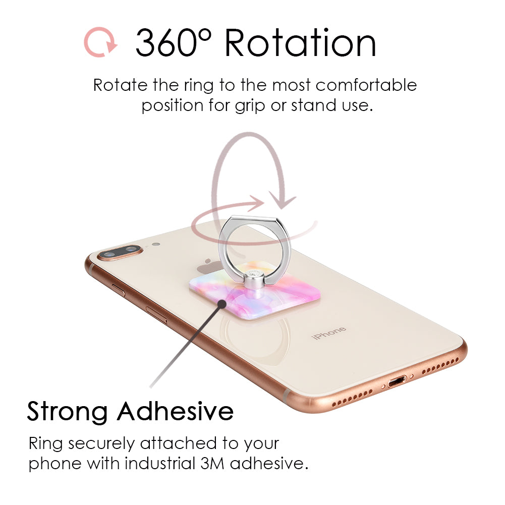 Pastel Tie Dye Grip Ring