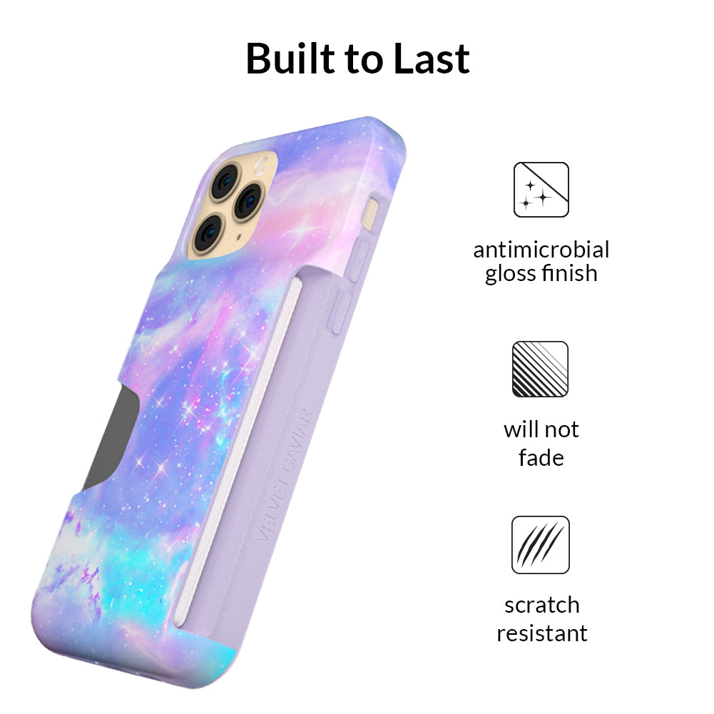 Pastel Galaxy iPhone Wallet Case