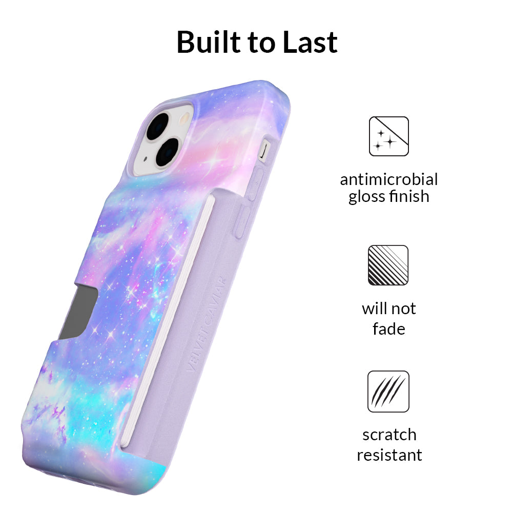 Pastel Galaxy iPhone Wallet Case