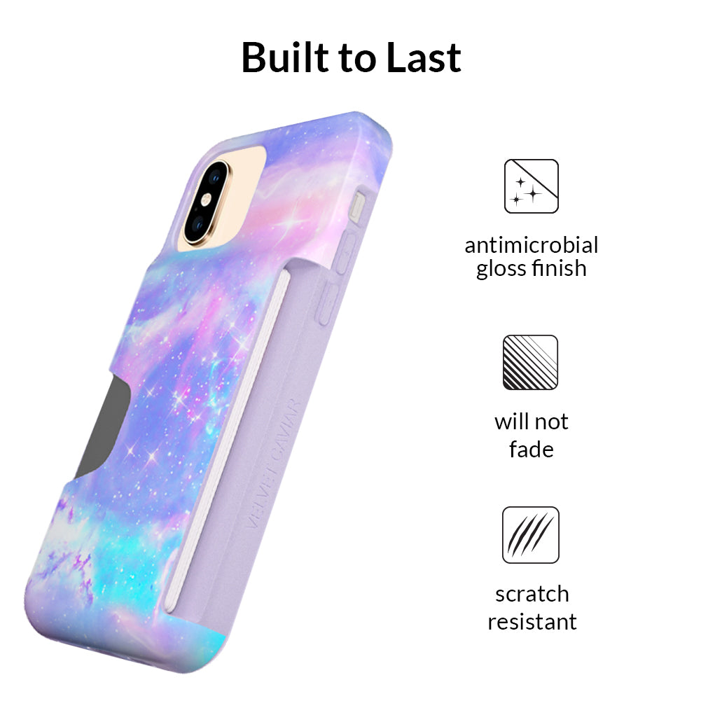Pastel Galaxy iPhone Wallet Case