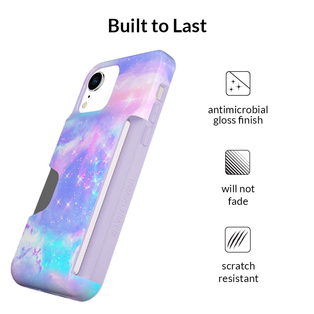 Pastel Galaxy iPhone Wallet Case