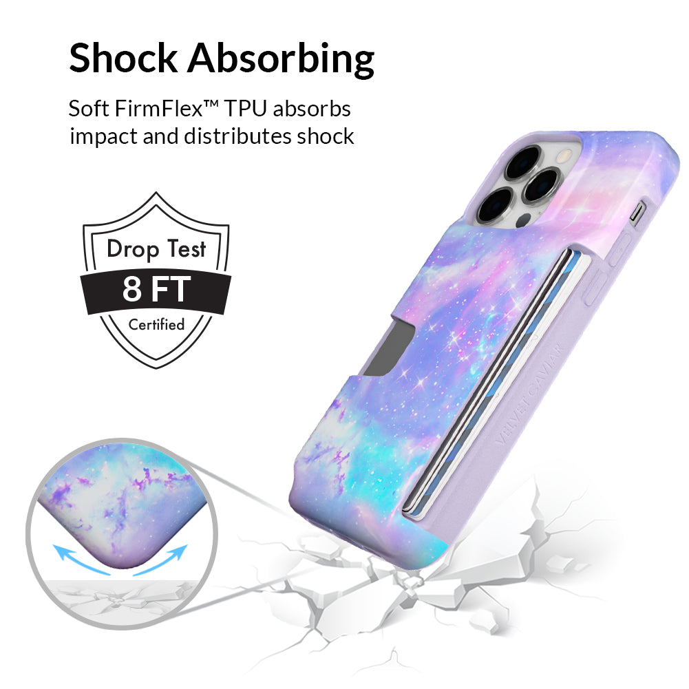 Pastel Galaxy iPhone Wallet Case