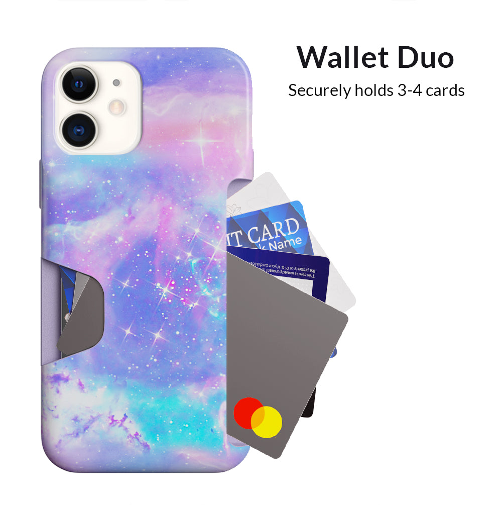 Pastel Galaxy iPhone Wallet Case