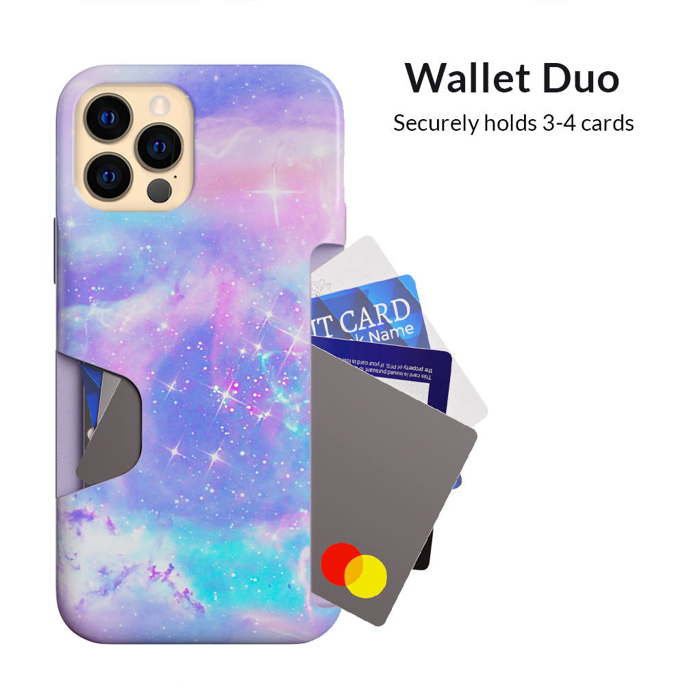 Pastel Galaxy iPhone Wallet Case