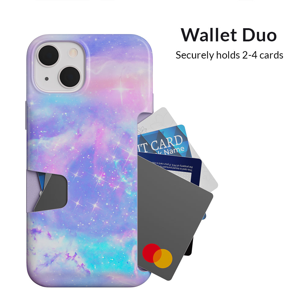 Pastel Galaxy iPhone Wallet Case