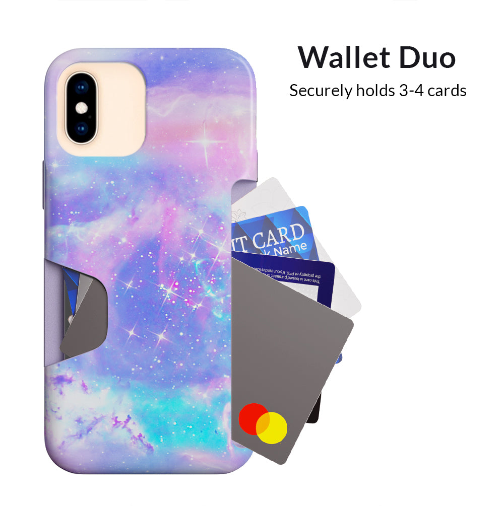 Pastel Galaxy iPhone Wallet Case