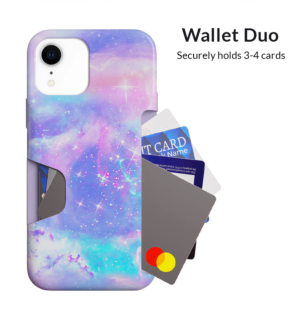 Pastel Galaxy iPhone Wallet Case