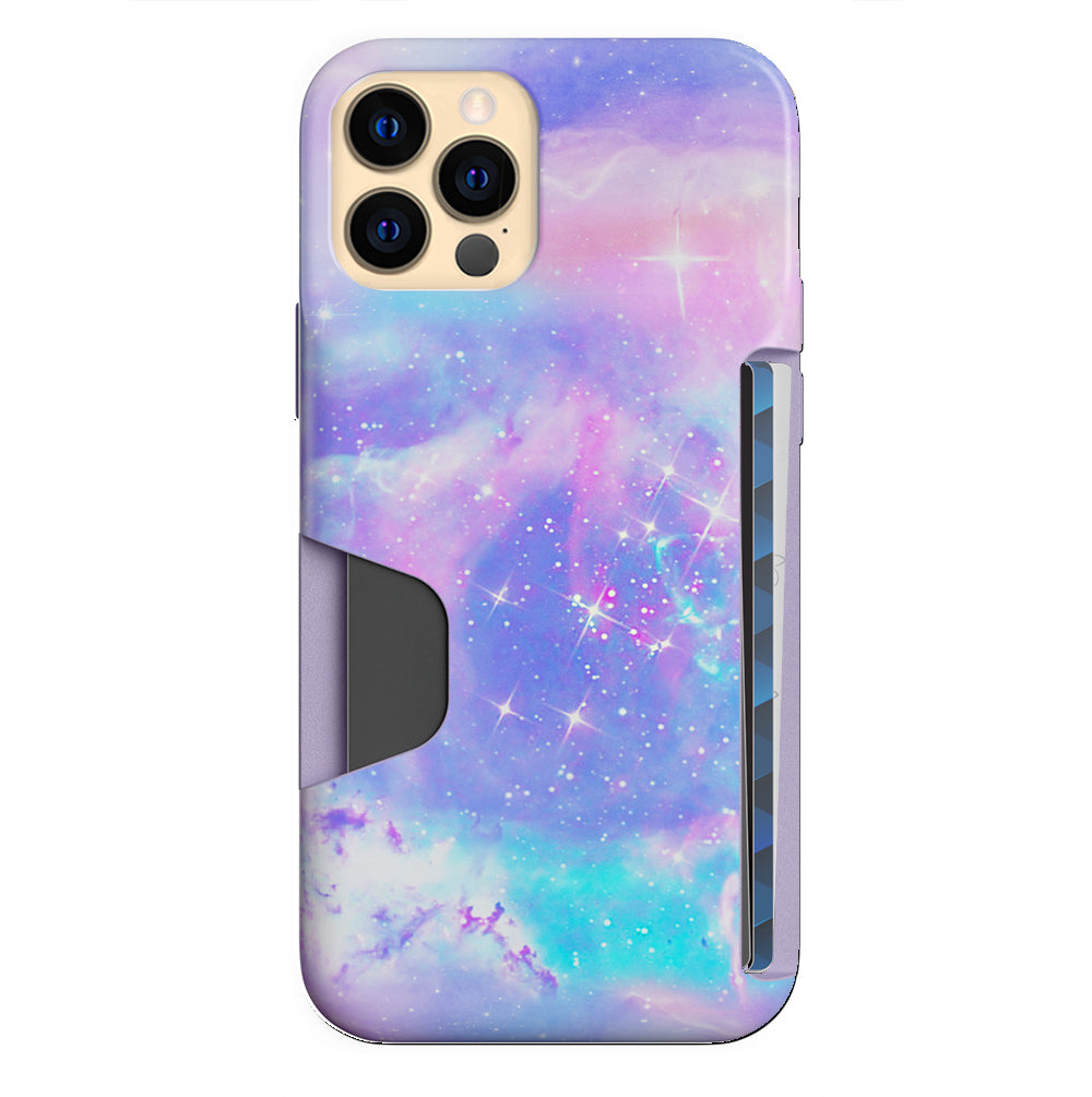 Pastel Galaxy iPhone Wallet Case