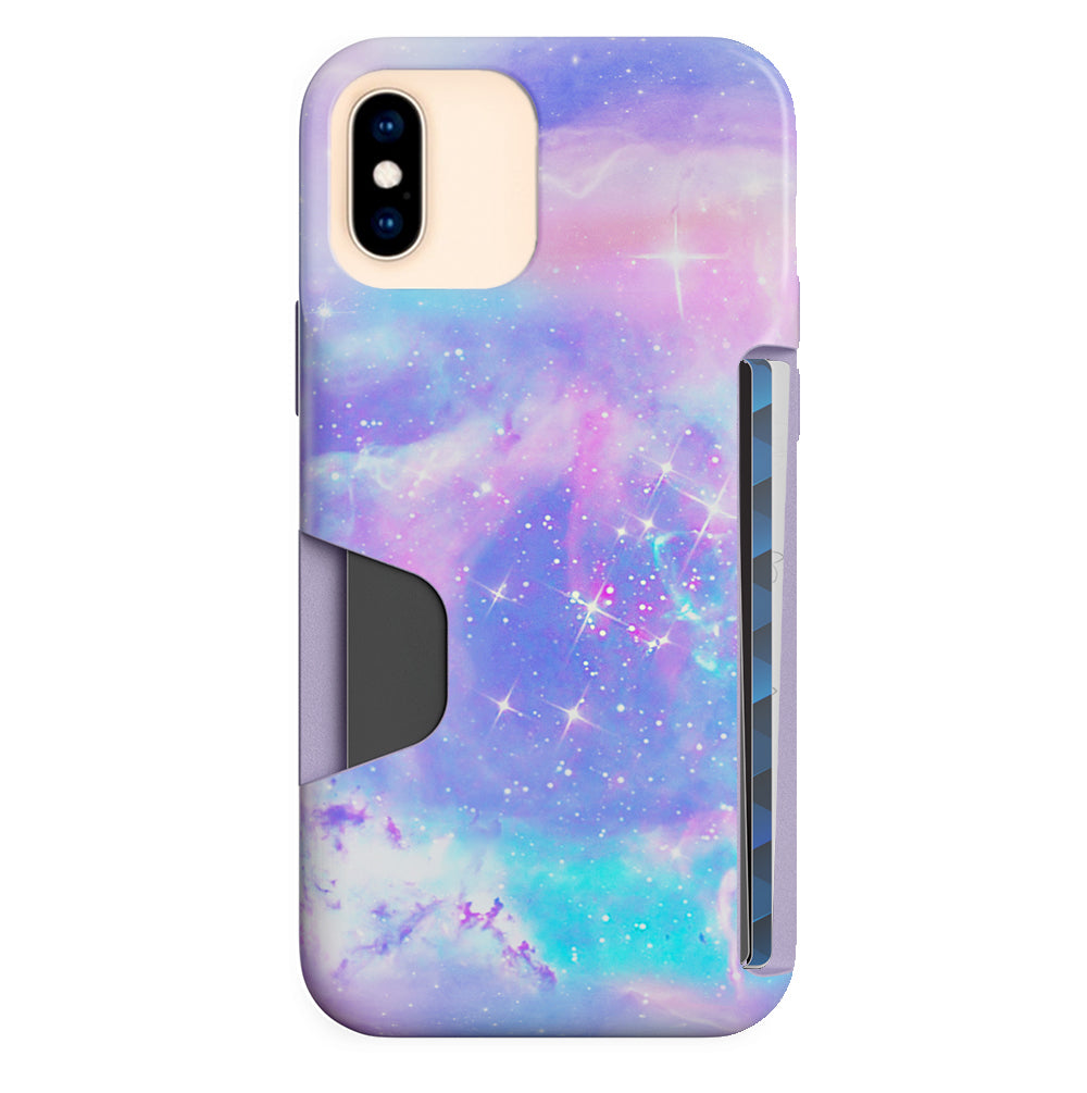 Pastel Galaxy iPhone Wallet Case