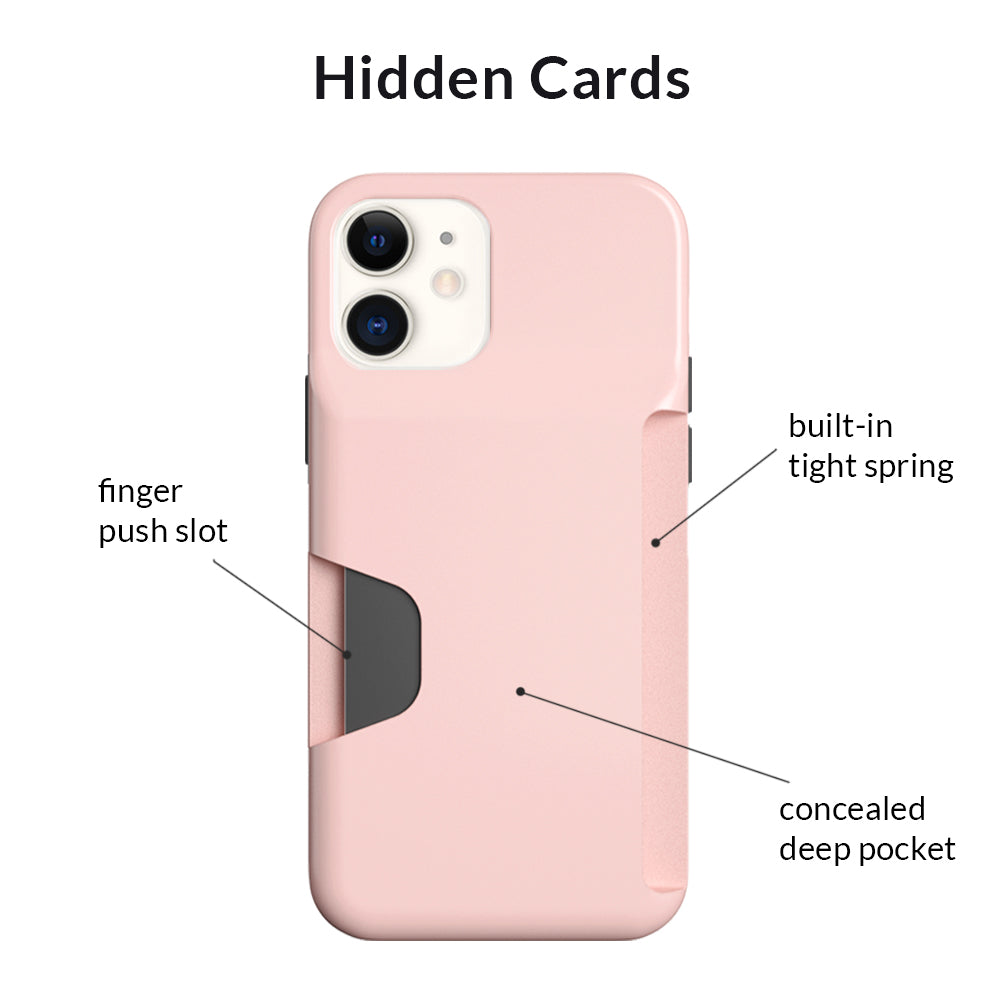 Light Pink iPhone Wallet Case