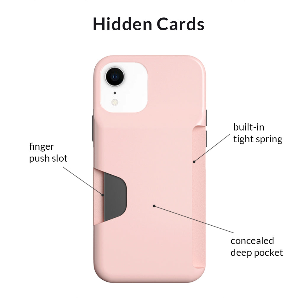 Light Pink iPhone Wallet Case