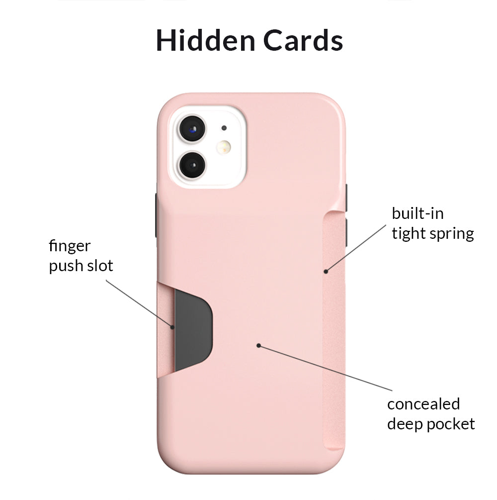 Light Pink iPhone Wallet Case