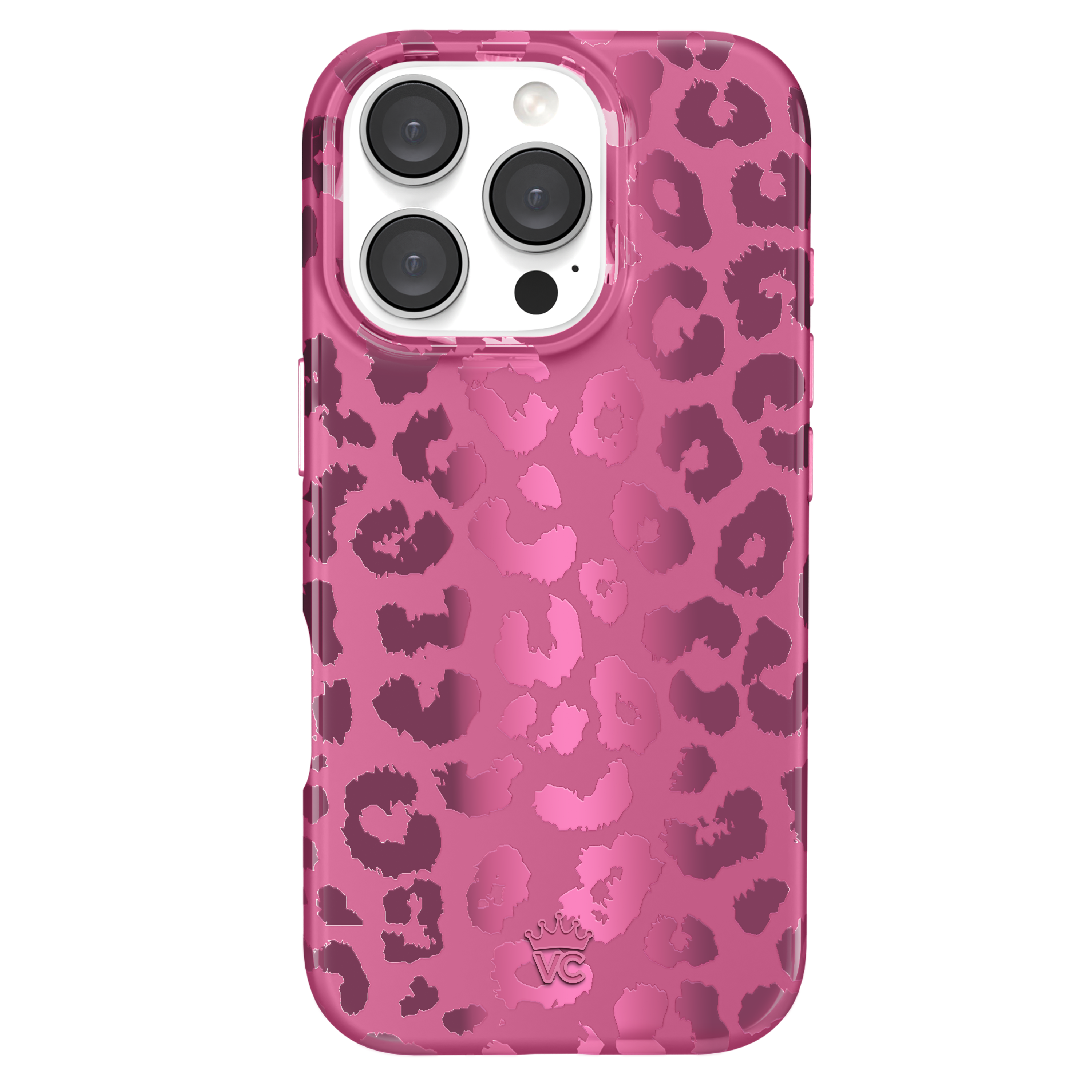 Pink Ruby Leopard iPhone Case