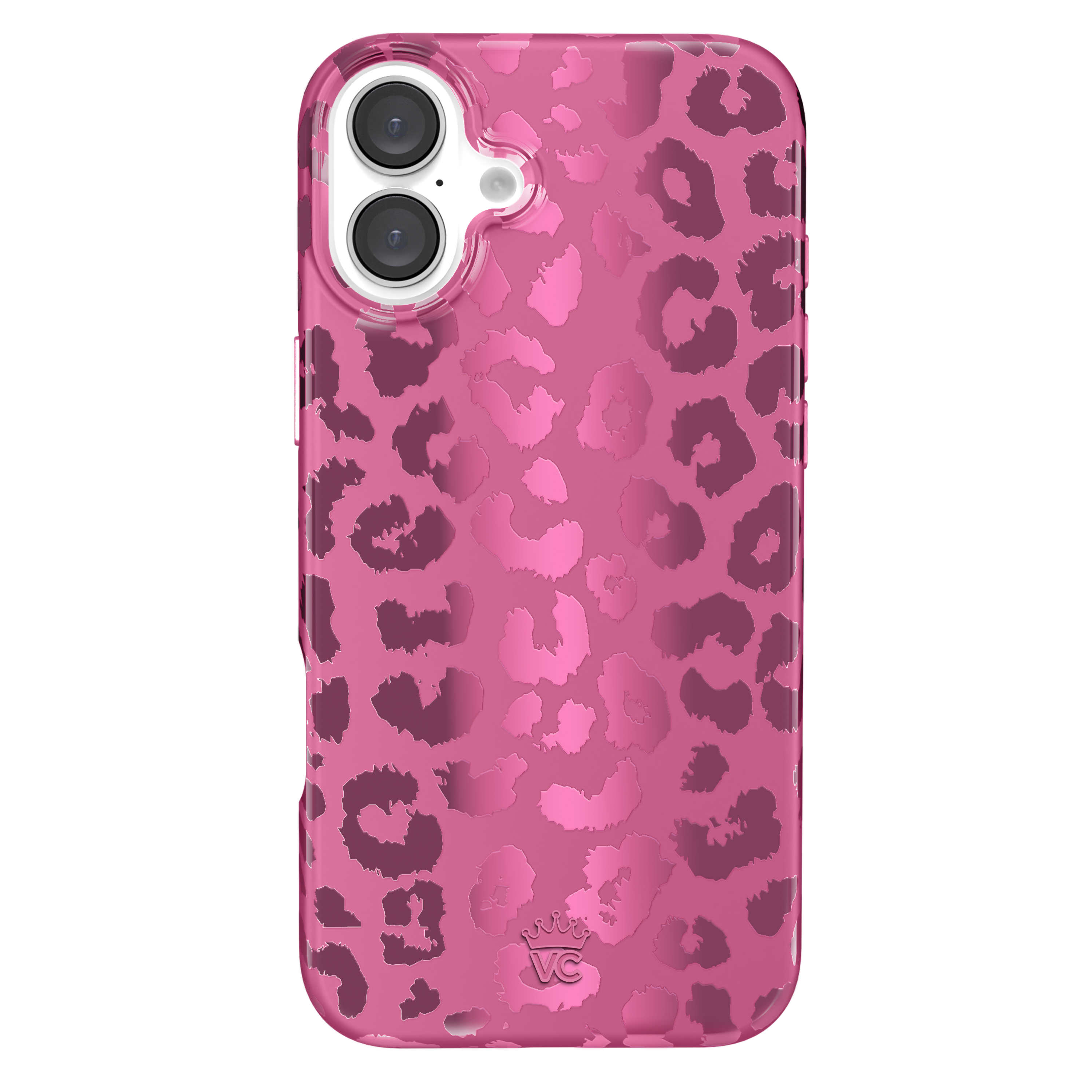 Pink Ruby Leopard iPhone Case