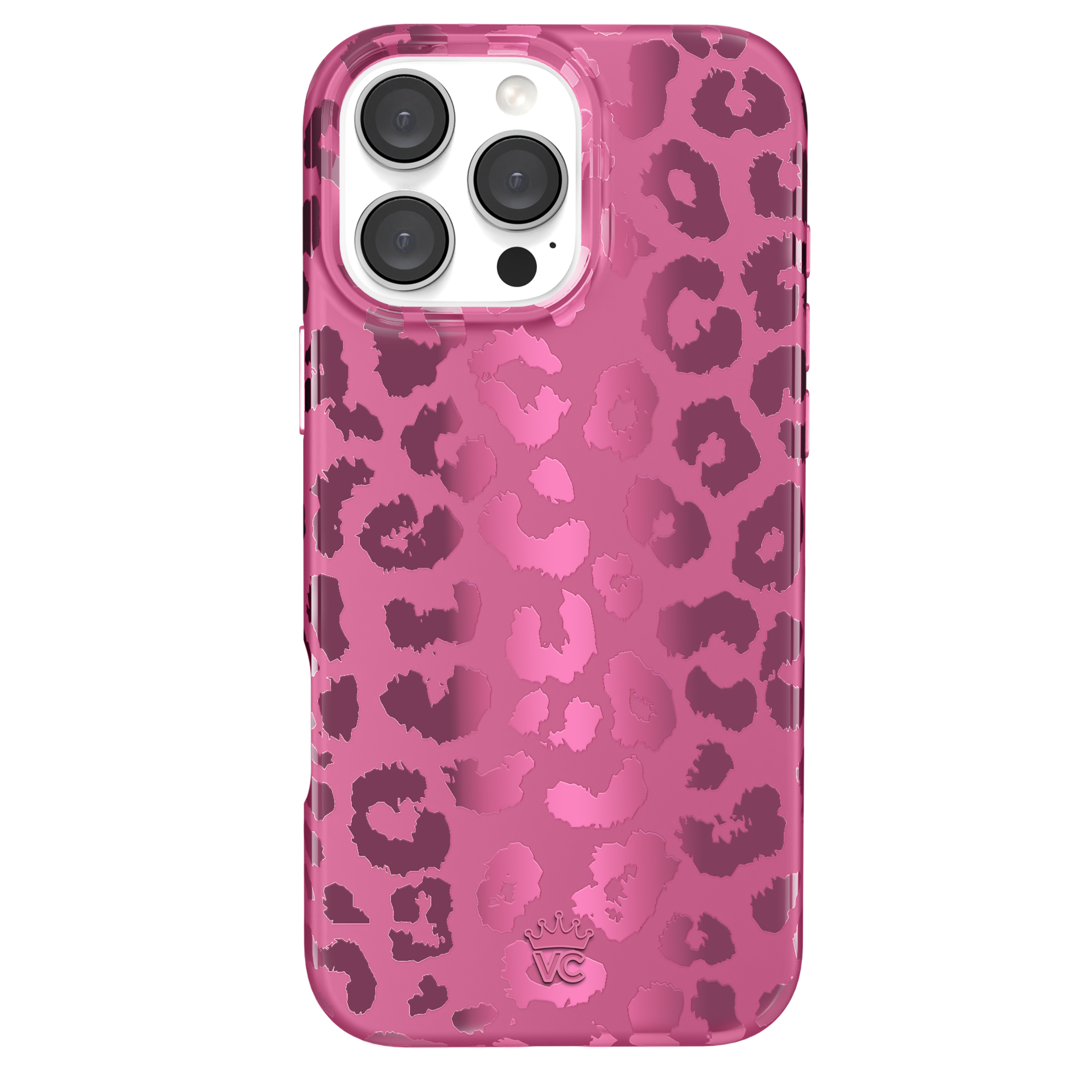 Pink Ruby Leopard iPhone Case