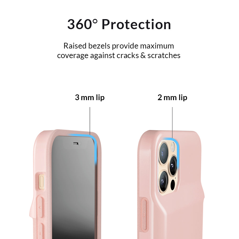 Light Pink iPhone Wallet Case