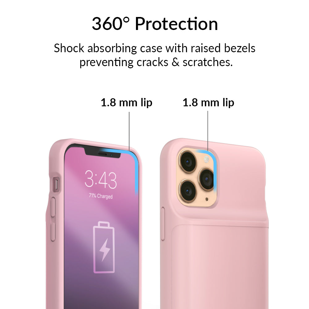 Pink iPhone Charging Case