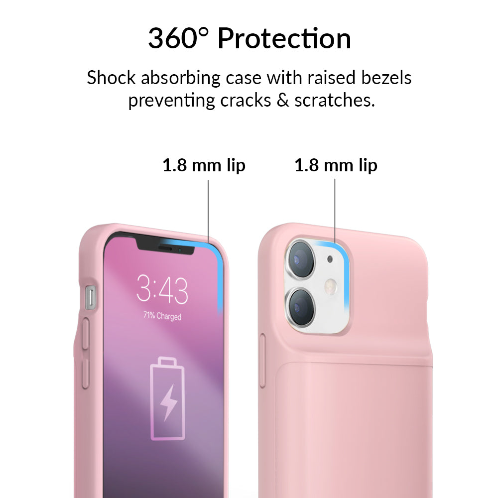 Pink iPhone Charging Case