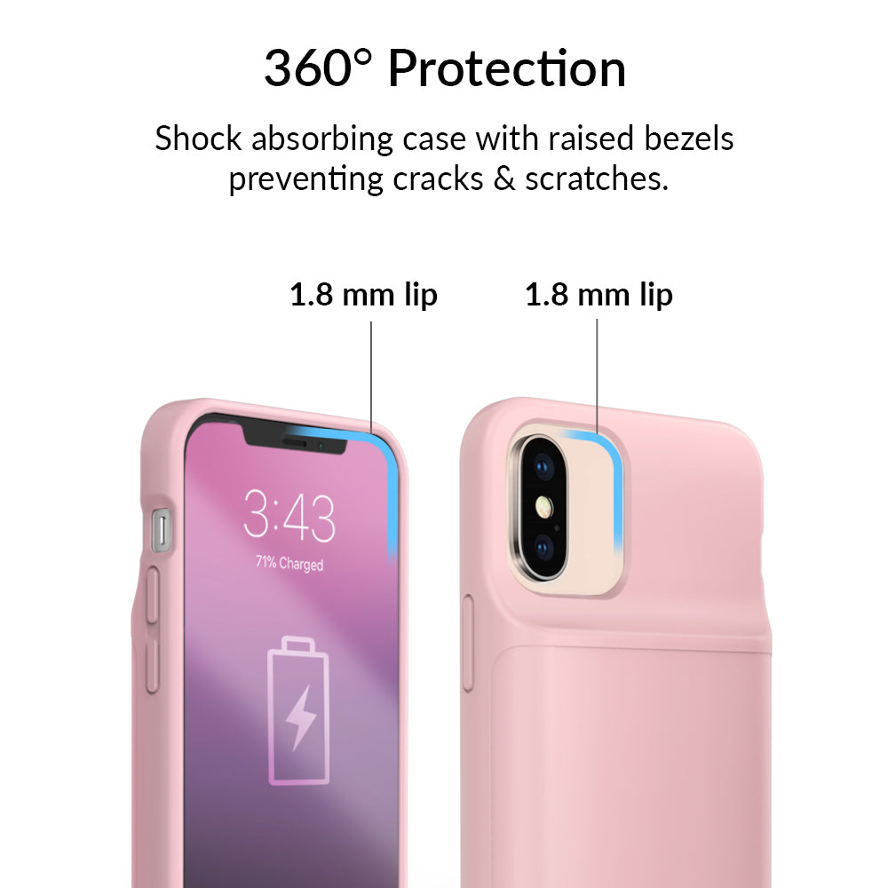 Pink iPhone Charging Case