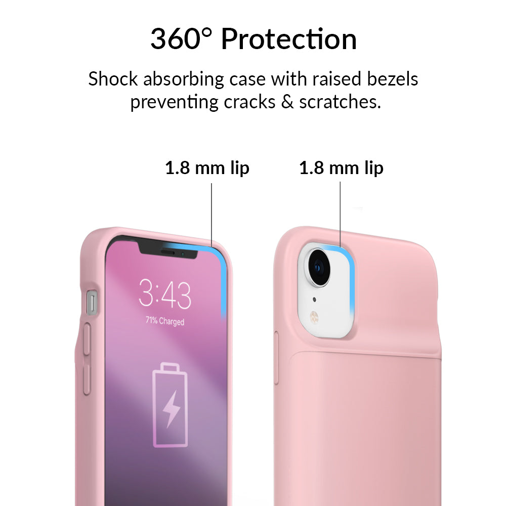Pink iPhone Charging Case
