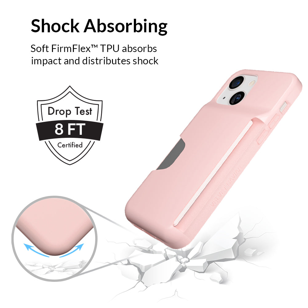 Light Pink iPhone Wallet Case