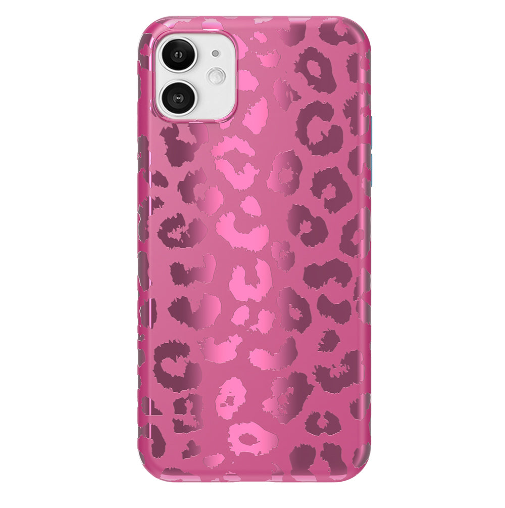 Pink Ruby Leopard iPhone Case