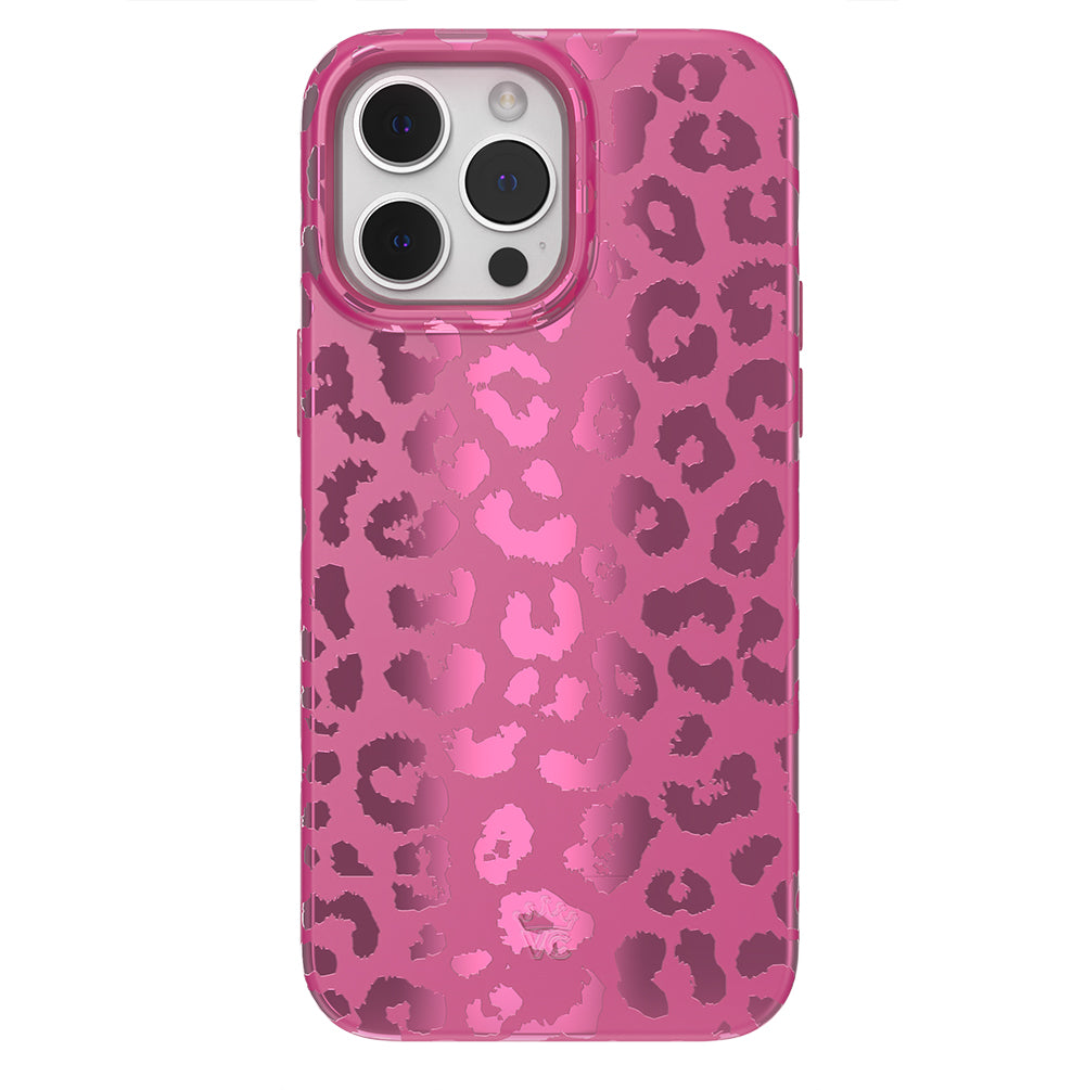 Pink Ruby Leopard iPhone Case