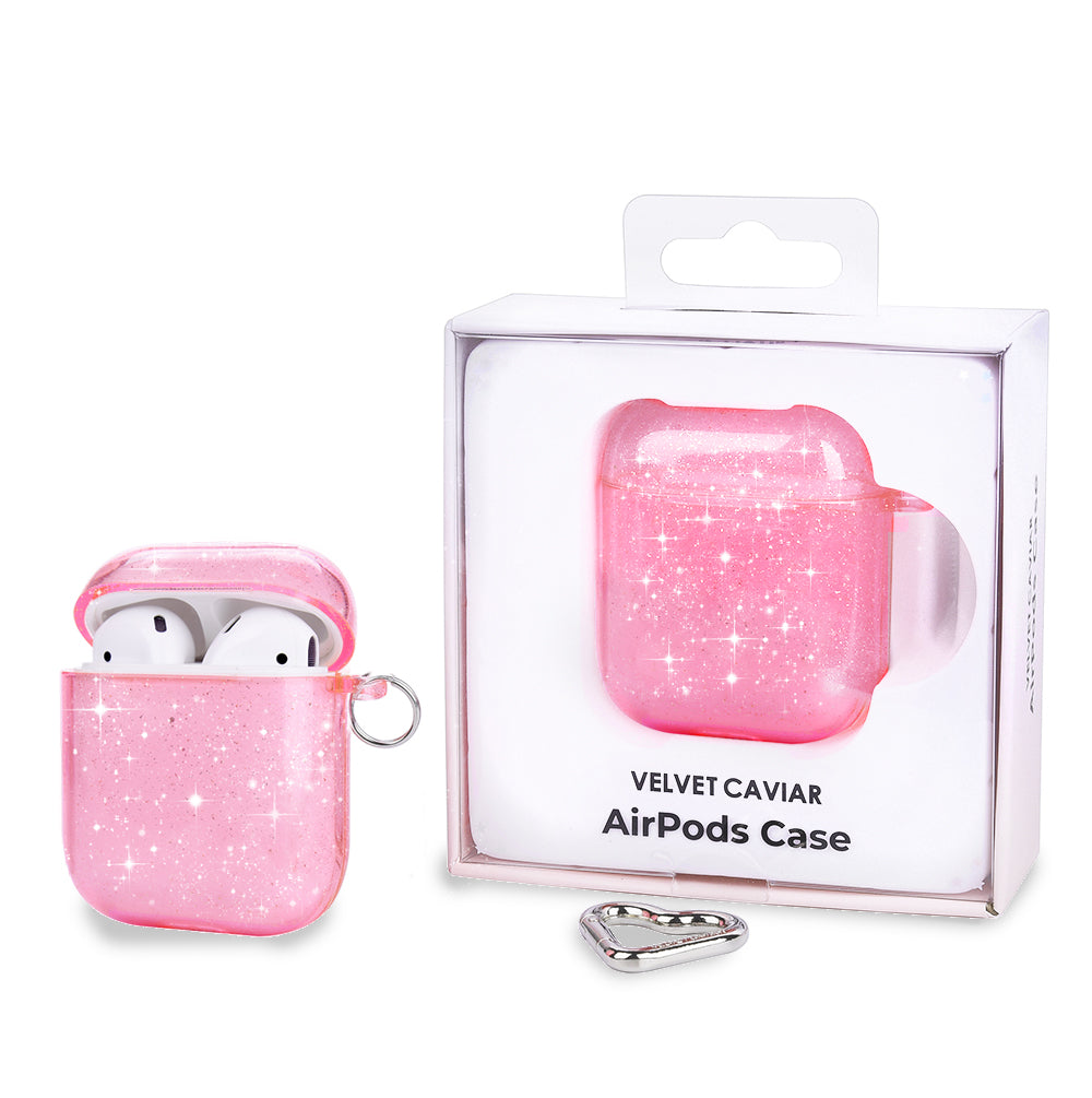 Pink Stardust Glitter AirPod Case