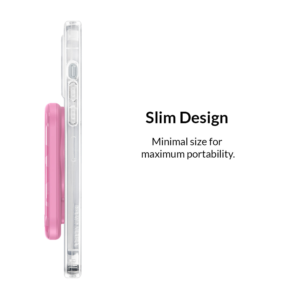 Hot Pink Leopard MagSafe Battery Power Pack