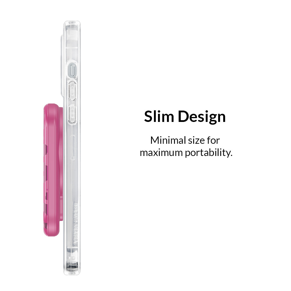 Pink Ruby Leopard MagSafe Battery Power Pack