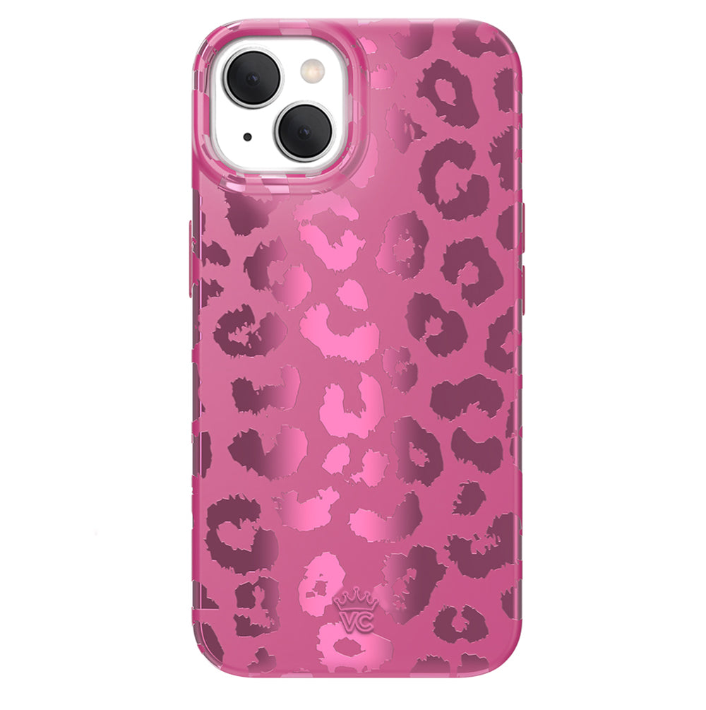 Pink Ruby Leopard iPhone Case