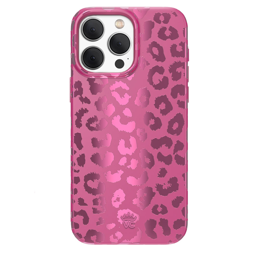 Pink Ruby Leopard iPhone Case