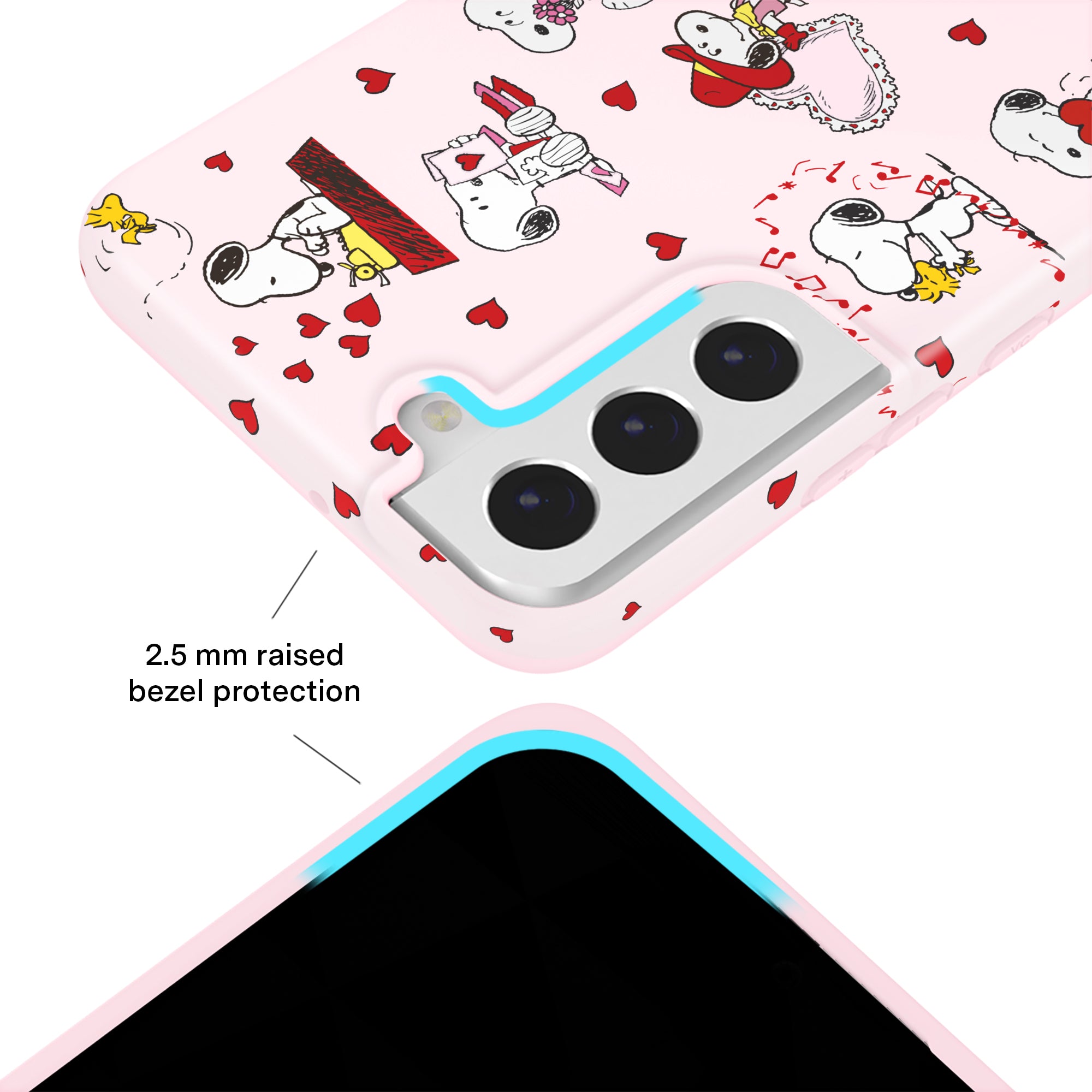 Snoopy Lovely Moods Samsung Case