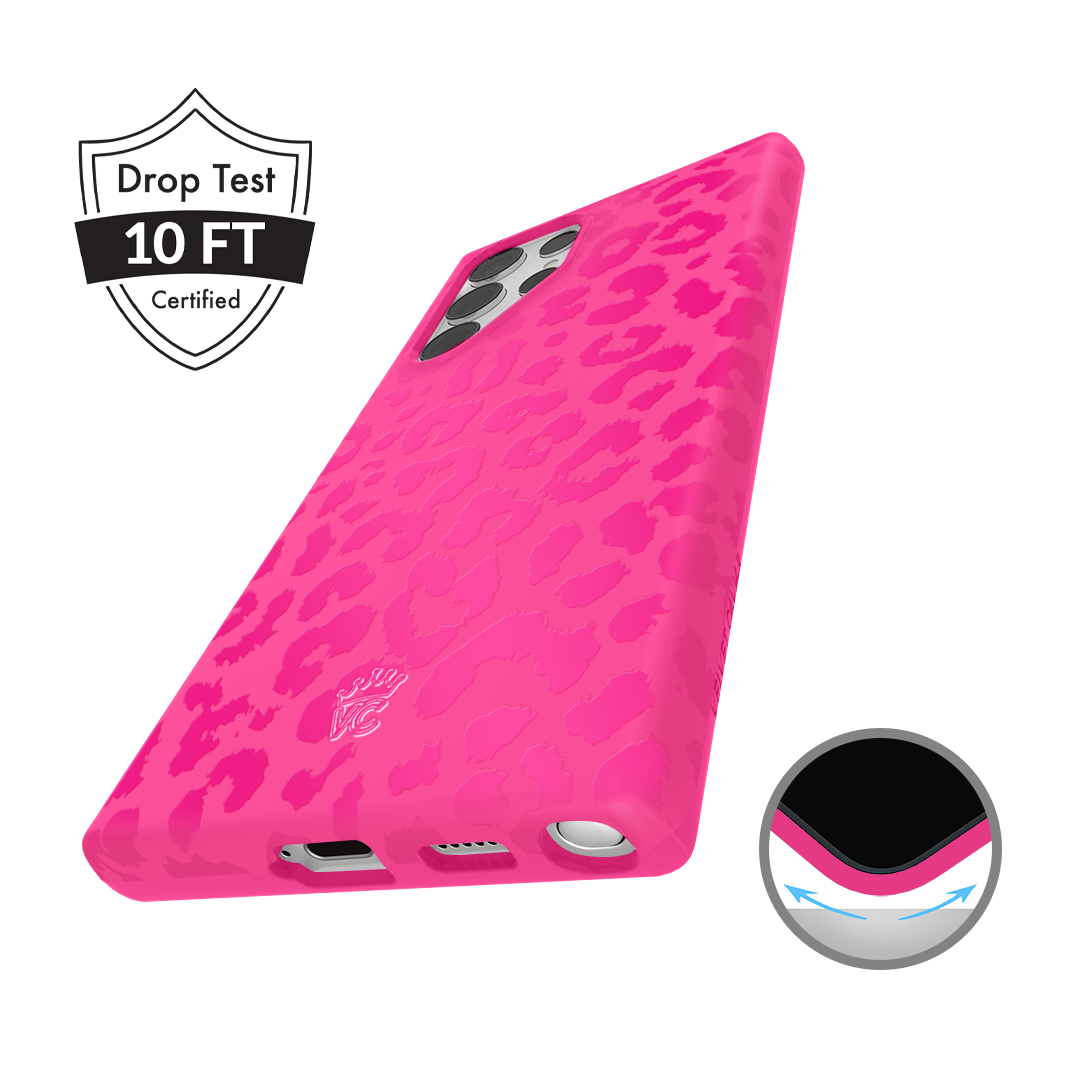 Even Hotter Pink Leopard Samsung Case