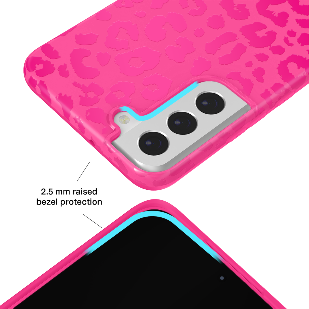 Even Hotter Pink Leopard Samsung Case