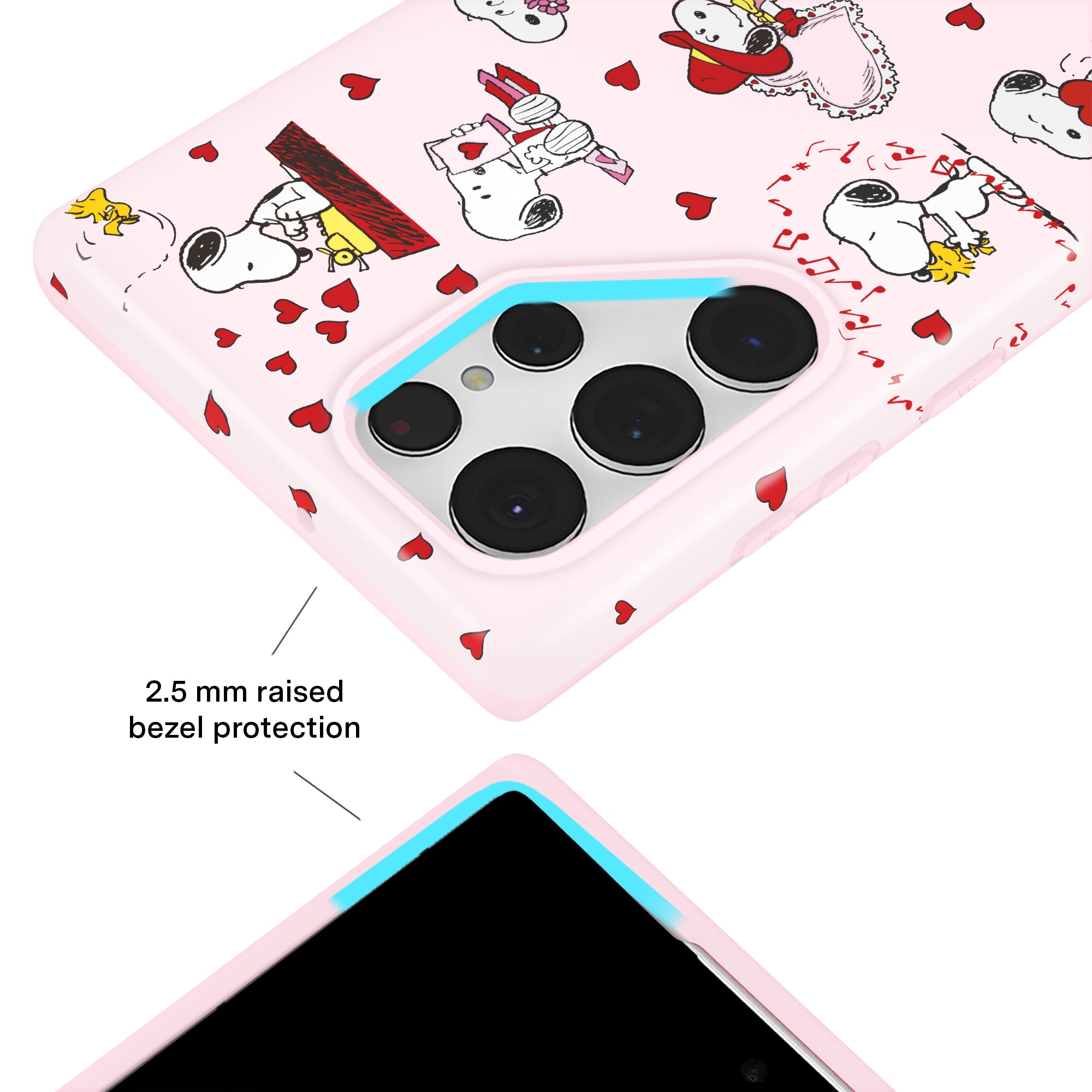 Snoopy Lovely Moods Samsung Case