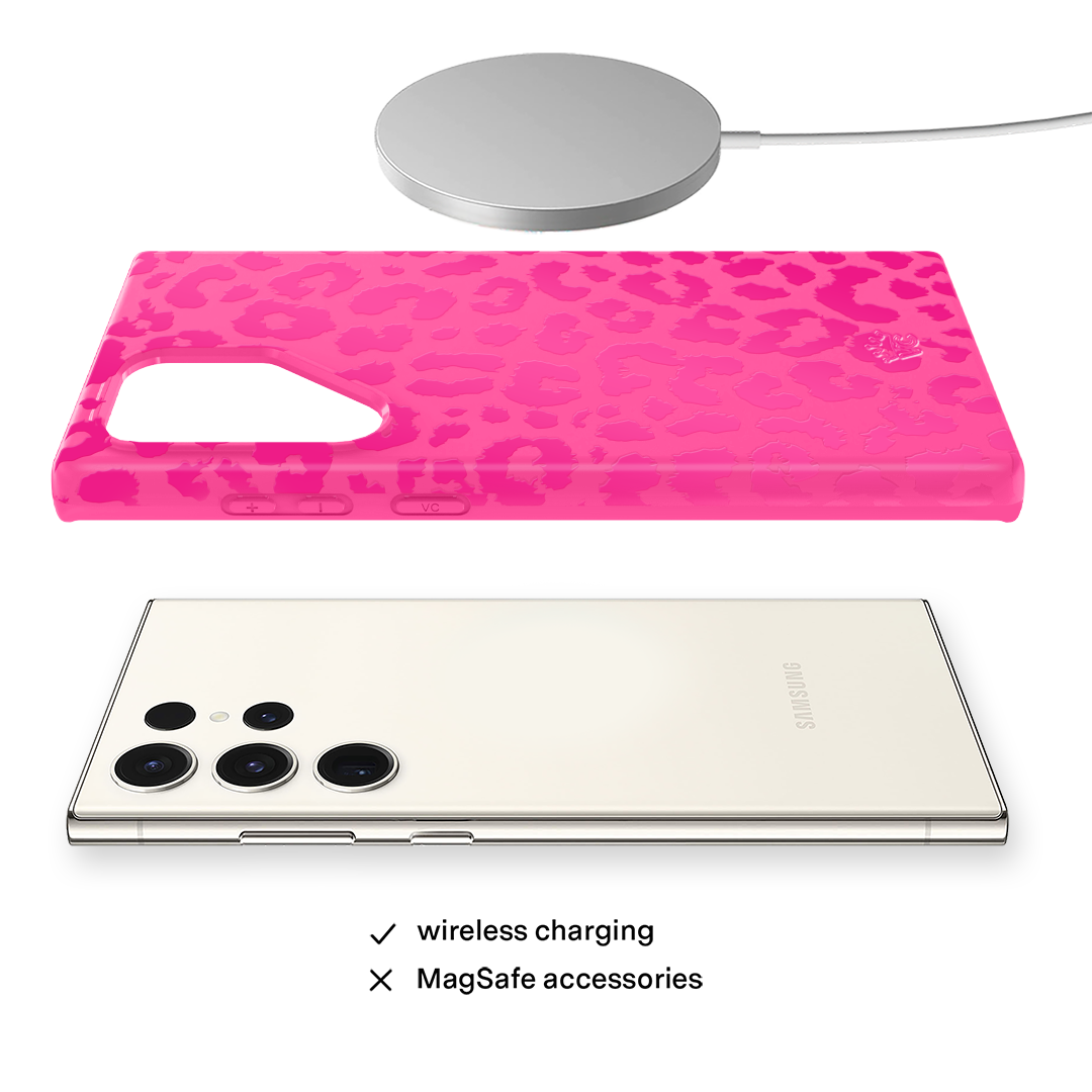 Even Hotter Pink Leopard Samsung Case