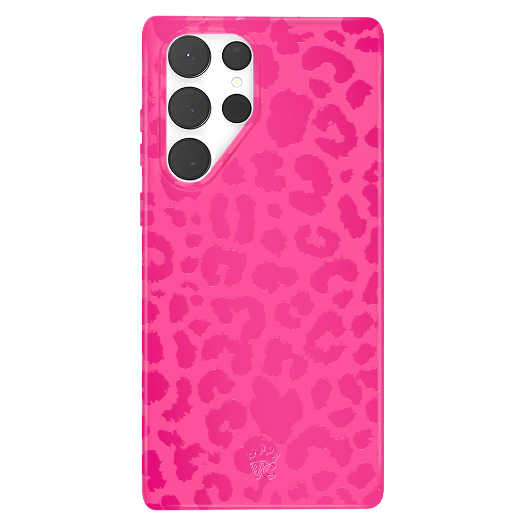 Even Hotter Pink Leopard Samsung Case